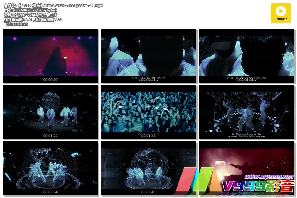 【MV999影音】Alan Walker - The Spectre720P.mp4.jpg